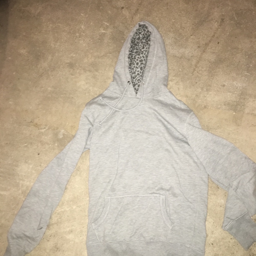 Grey hoodie